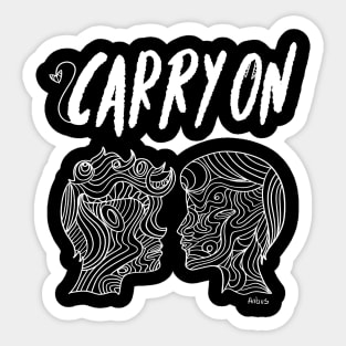 Carry On! Sticker